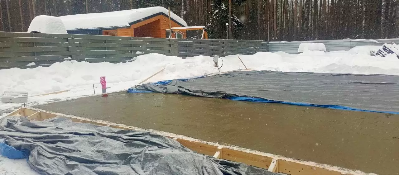 Готовый фундамент монолитная плита Готовый фундамент монолитная плита для проекта БП-93