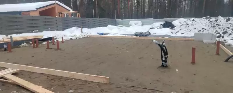 Подготовка основания для будущего фундамента Подготовка основания для фундамента монолитная плита